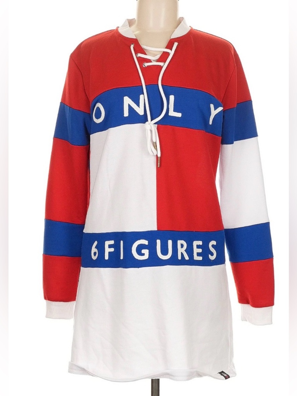 Cupcake Mafia Sweatshirt T-Shirt Jersey Dress Hockey Long Sleeve sz M